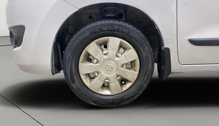 2015 Maruti Wagon R 1.0 LXI CNG, CNG, Manual, 76,434 km, Left Front Wheel