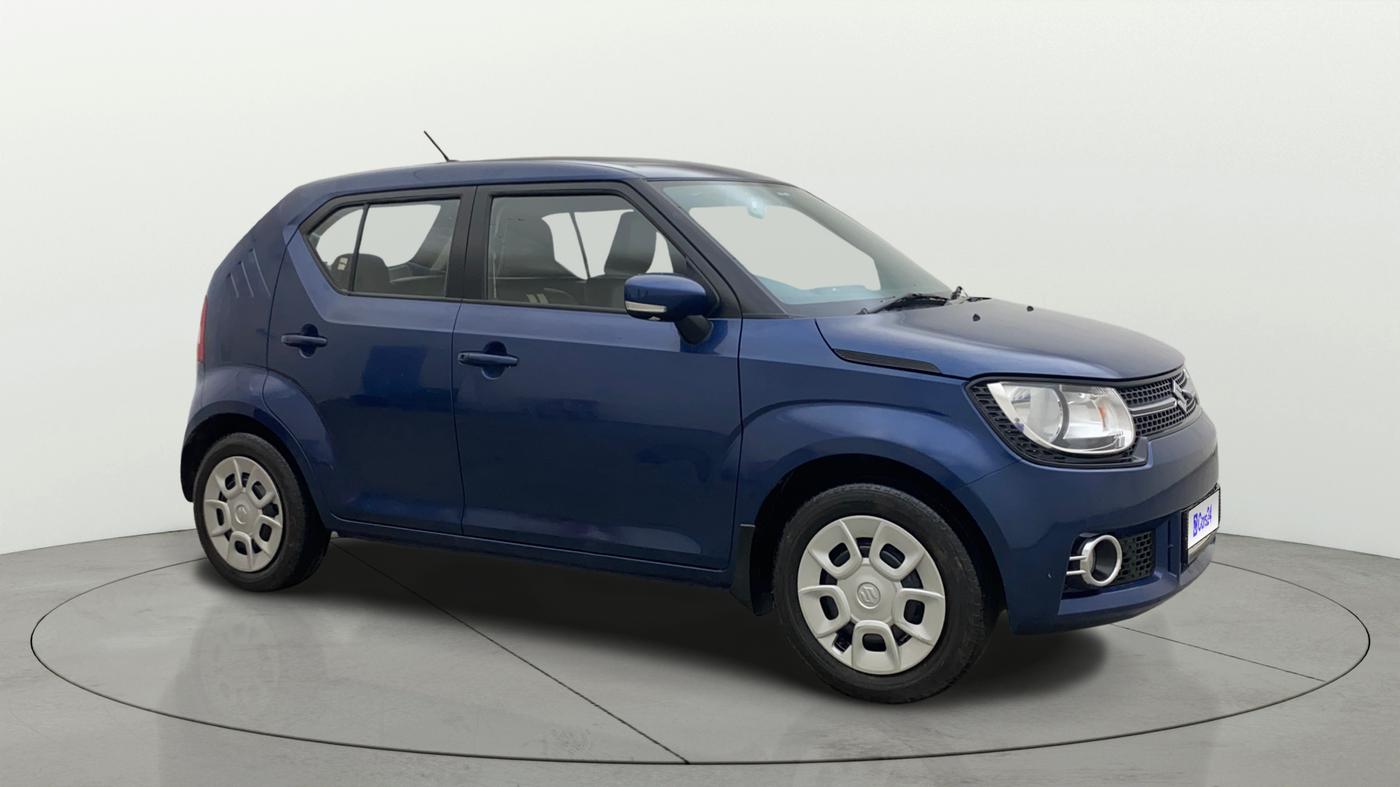 2019 Maruti IGNIS DELTA 1.2 AMT, Petrol, Automatic, 14,627 km, Right Front Diagonal