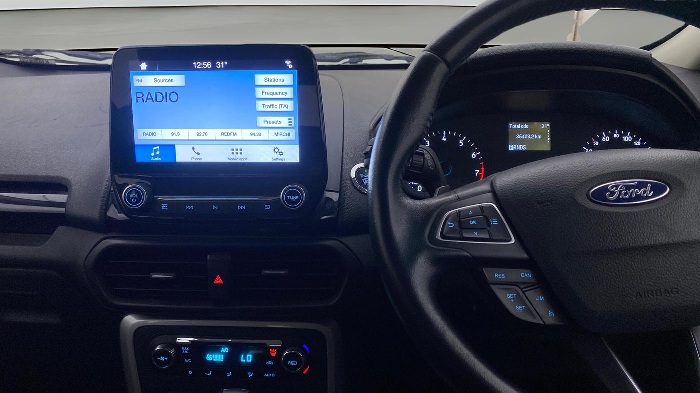 2018 Ford Ecosport TITANIUM + 1.5L PETROL AT, Petrol, Automatic, 35,402 km, Air Conditioner