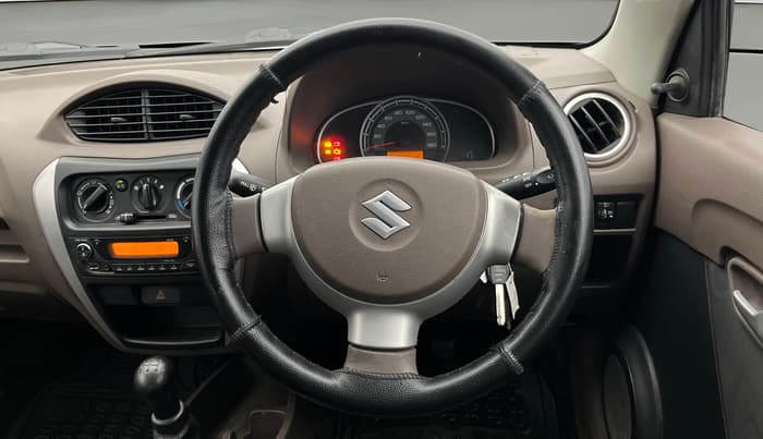 2014 Maruti Alto 800 VXI, Petrol, Manual, 76,377 km, Steering Wheel Close Up