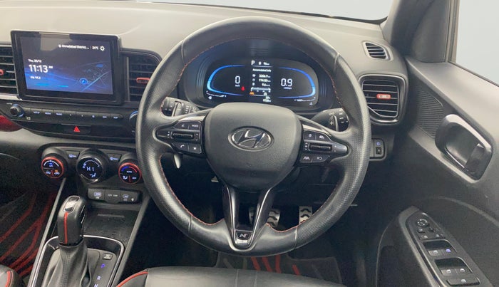2024 Hyundai VENUE N LINE N8 1.0 TURBO DCT DUAL TONE, Petrol, Automatic, 9,719 km, Steering Wheel Close Up