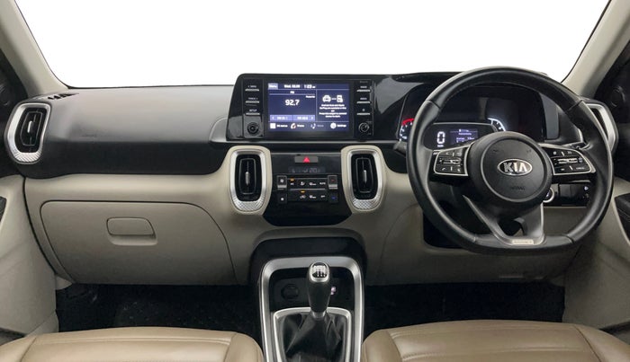 2020 KIA SONET HTX 1.0 IMT, Petrol, Manual, 40,955 km, Dashboard