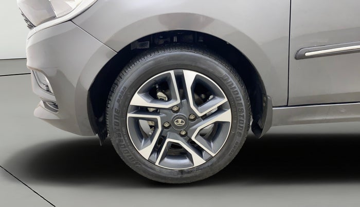 2021 Tata Tiago XZA PLUS PETROL, Petrol, Automatic, 21,925 km, Left Front Wheel