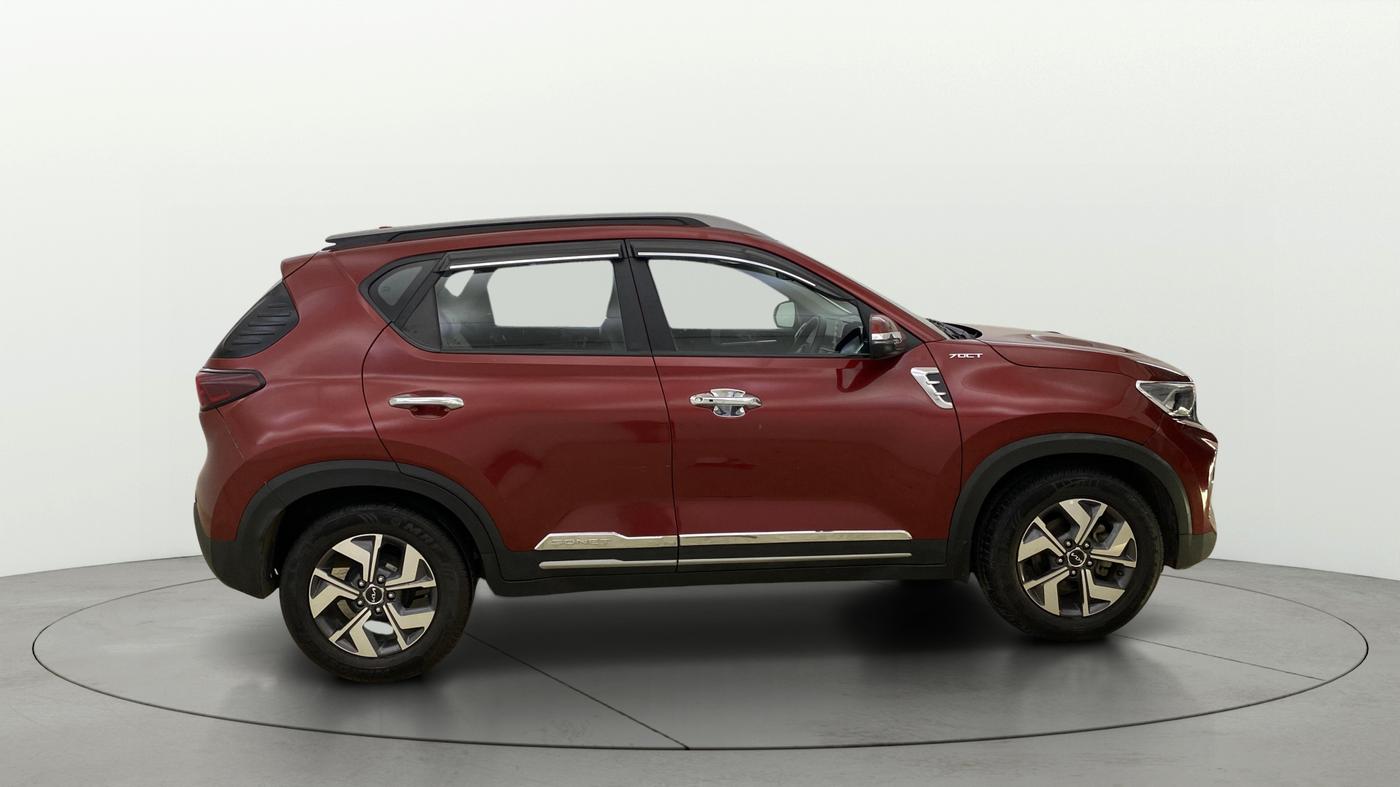 2023 KIA SONET HTX 1.0 DCT, Petrol, Automatic, 14,230 km, Right Side View