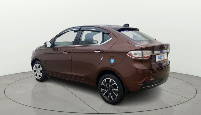 2025 Tata TIGOR XZA PLUS PETROL, Petrol, Automatic, 3,532 km, Left Back Diagonal