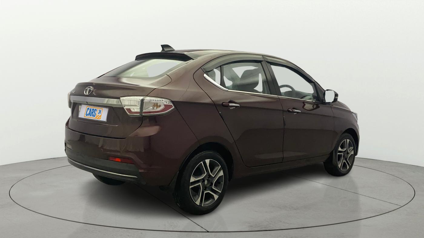 2020 Tata TIGOR XZA PLUS PETROL, Petrol, Automatic, 1,02,609 km, Right Back Diagonal