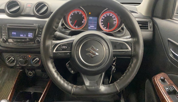 2019 Maruti Swift VXI, Petrol, Manual, 23,219 km, Steering Wheel Close Up