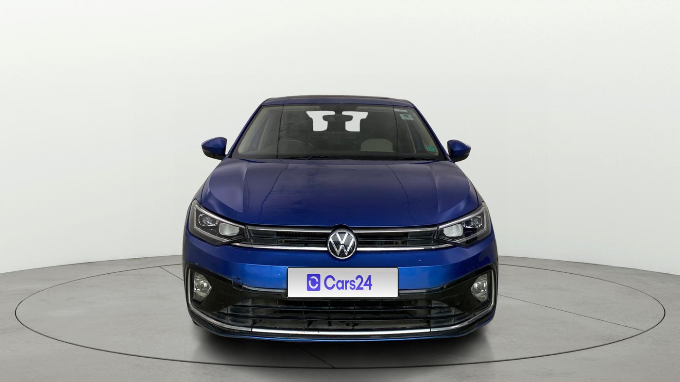 2022 Volkswagen VIRTUS TOPLINE TSI 1.0 AT, Petrol, Automatic, 30,539 km, Front