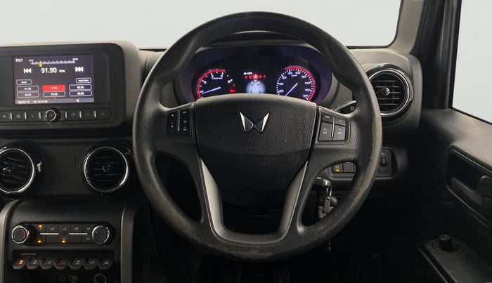 2023 Mahindra Thar LX HT PETROL 4WD MT, Petrol, Manual, 25,666 km, Steering Wheel Close Up