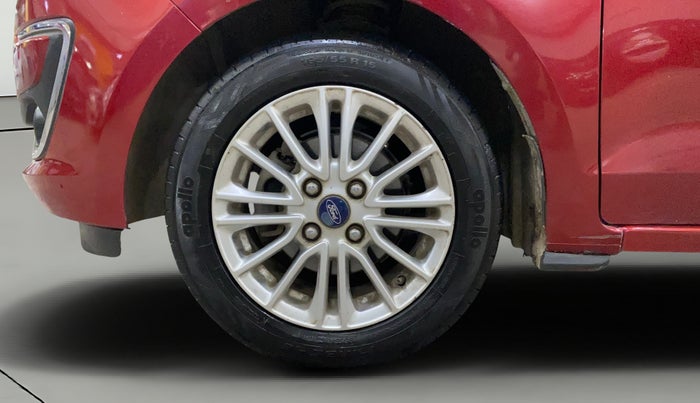 2018 Ford Figo Aspire TITANIUM 1.2 PETROL, Petrol, Manual, 45,715 km, Left Front Wheel