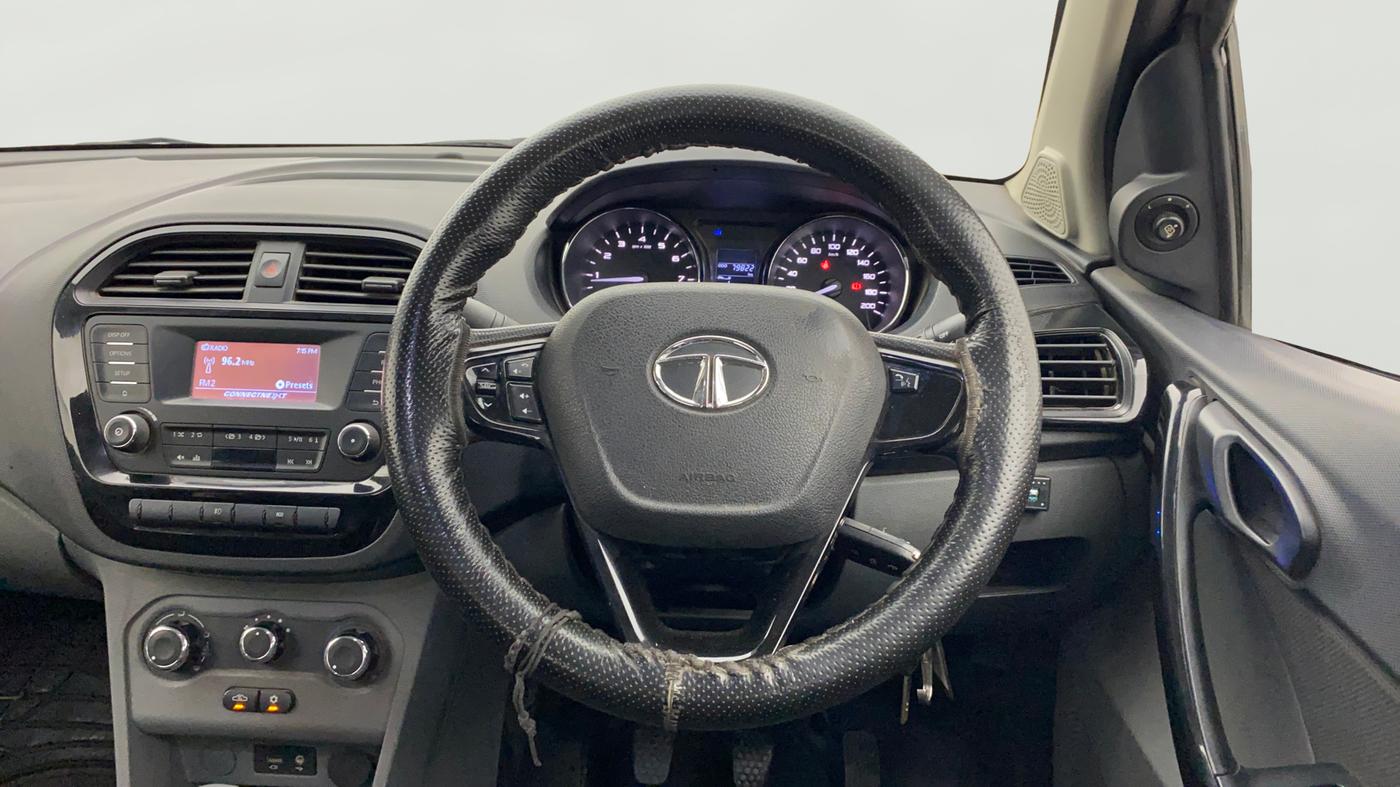 2019 Tata TIGOR XZ PETROL, CNG, Manual, 79,916 km, Steering Wheel Close Up