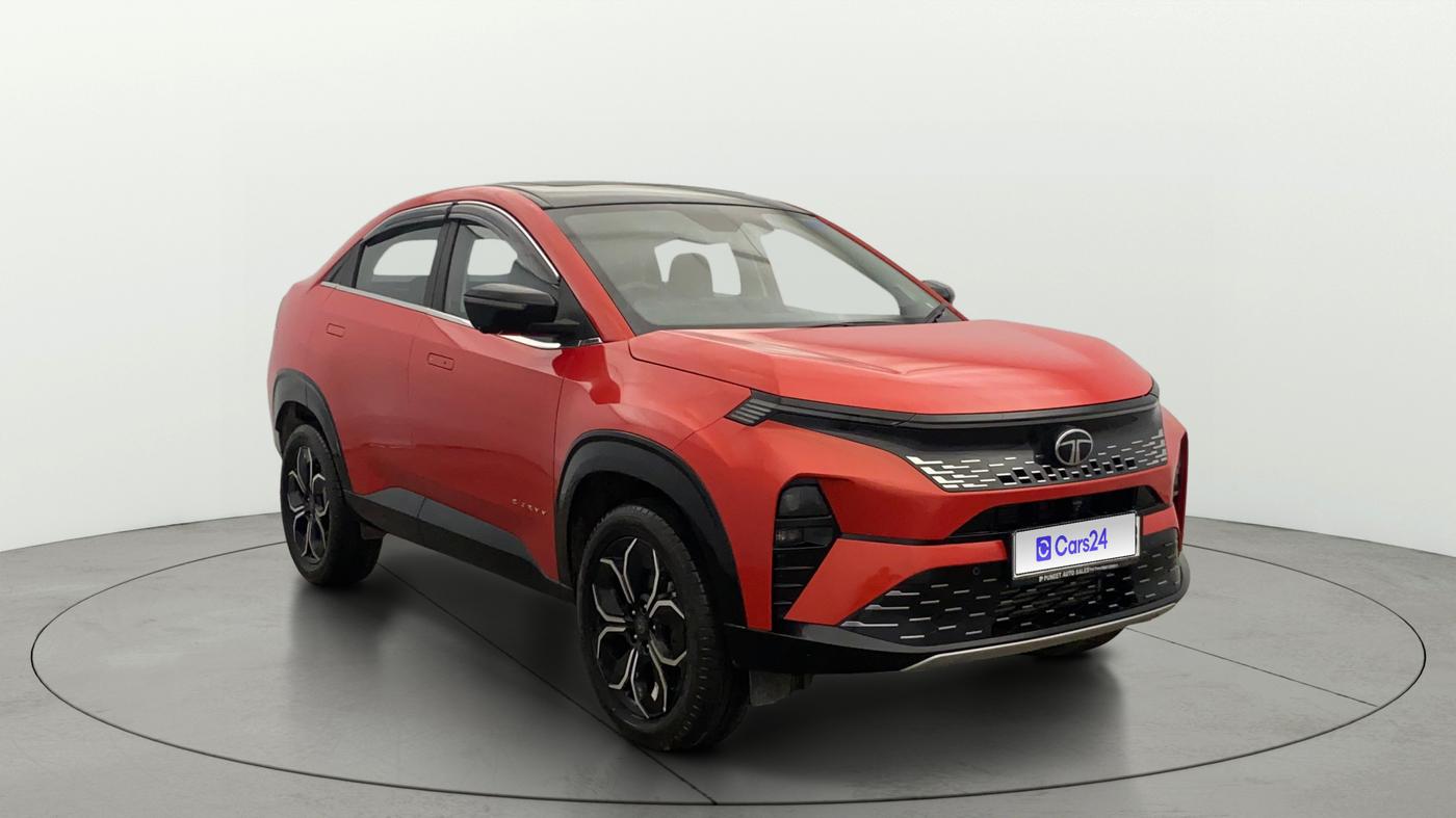 2024 Tata Curvv Accomplished Plus A 1.2 Hyperion GDI Petrol 6MT, Petrol, Manual, 2,532 km, Right Front Diagonal