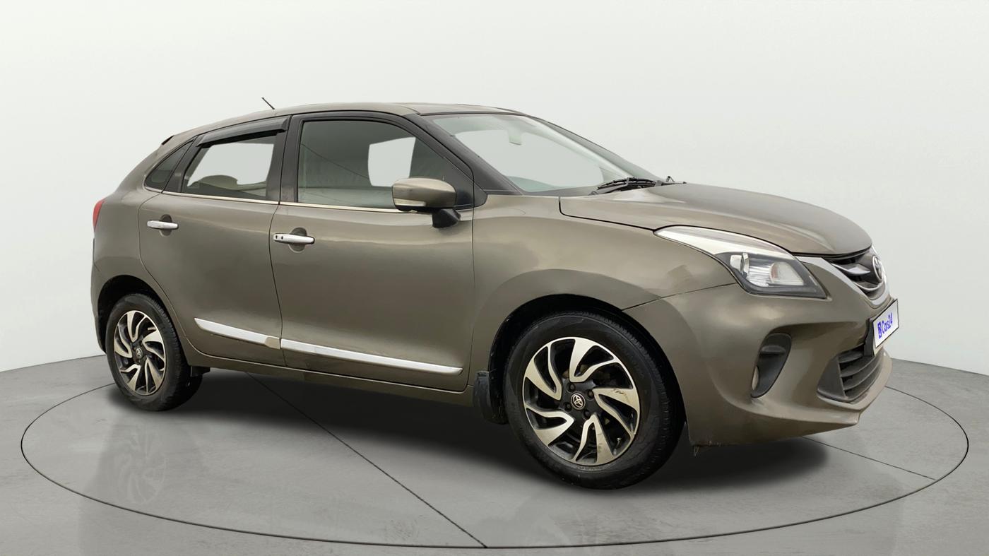2019 Toyota Glanza V CVT, Petrol, Automatic, 72,256 km, Right Front Diagonal