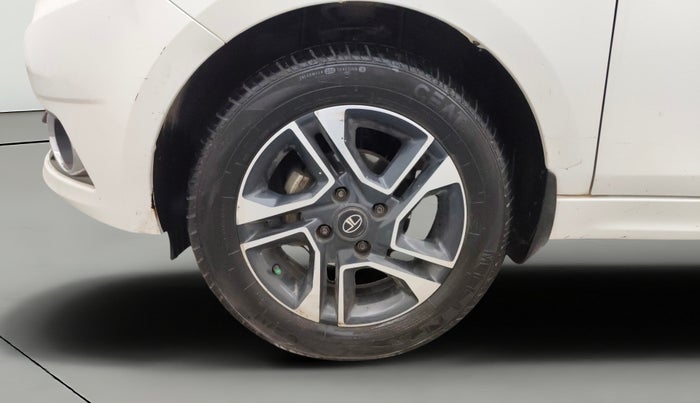 2017 Tata TIGOR XZ (O) PETROL, Petrol, Manual, 1,00,517 km, Left Front Wheel