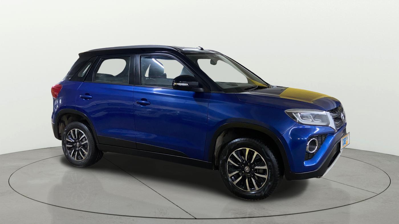 2020 Toyota URBAN CRUISER PREMIUM GRADE AT DUAL TONE, Petrol, Automatic, 60,756 km, Right Front Diagonal