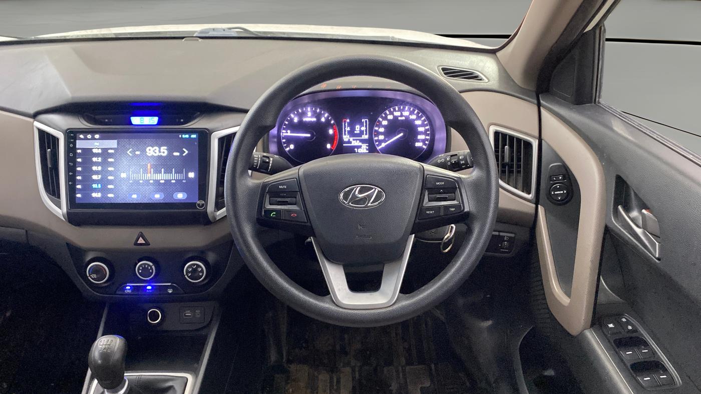 2017 Hyundai Creta S 1.4 DIESEL, Diesel, Manual, 71,066 km, Steering Wheel Close Up