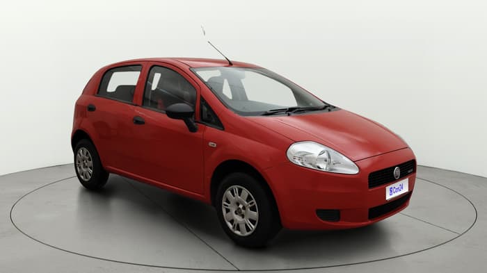 2014 Fiat Punto EVO ACTIVE 1.3 MULTIJET, Diesel, Manual, 1,21,587 km, Right Front Diagonal