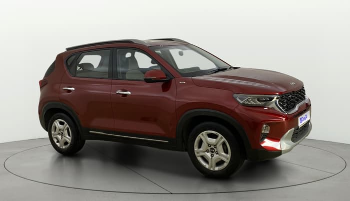 2020 KIA SONET HTX 1.0 IMT, Petrol, Manual, 30,259 km, Right Front Diagonal