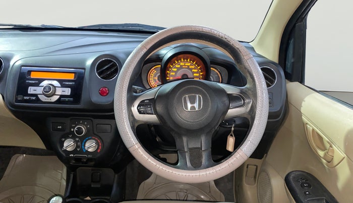 2014 Honda Amaze 1.2L I-VTEC S, Petrol, Manual, 94,916 km, Steering Wheel Close Up