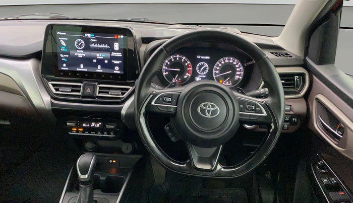 2024 Toyota Urban Cruiser Taisor V 1.0 Petrol AT, Petrol, Automatic, 10,865 km, Steering Wheel Close Up