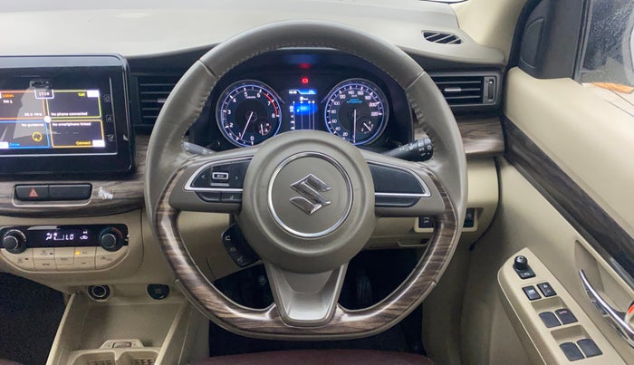 2019 Maruti Ertiga ZXI+ SHVS, Petrol, Manual, 40,082 km, Steering Wheel Close Up
