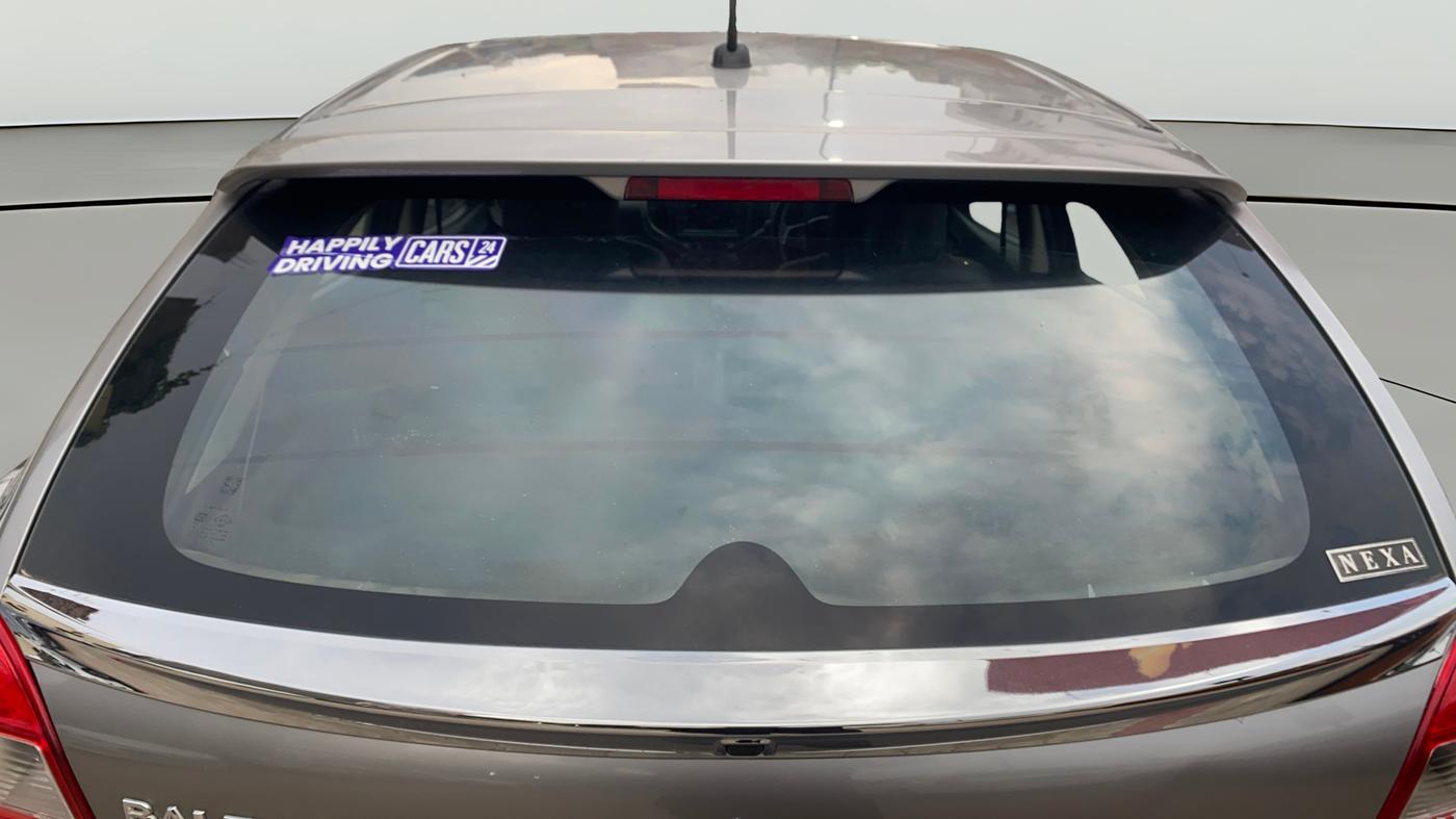2020 Maruti Baleno SIGMA PETROL 1.2, Petrol, Manual, 80,695 km, Rear Windshield