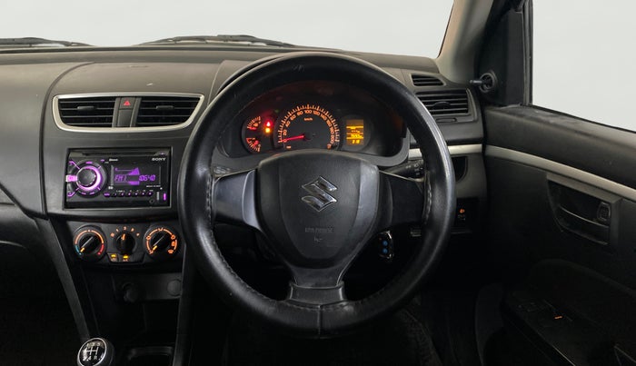 2017 Maruti Swift LXI (O), Petrol, Manual, 79,321 km, Steering Wheel Close Up