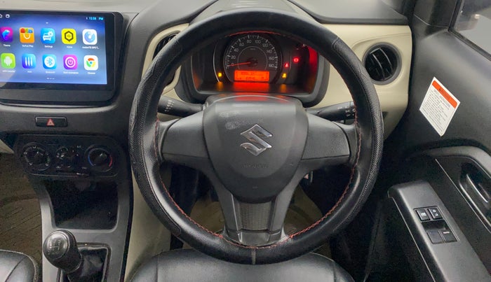 2021 Maruti New Wagon-R LXI CNG (O) 1.0, CNG, Manual, 83,545 km, Steering Wheel Close Up