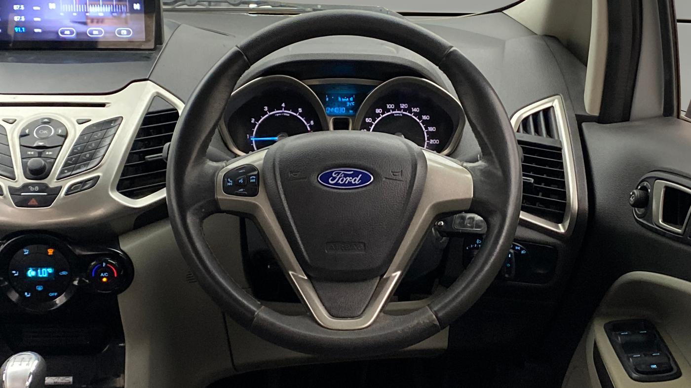2014 Ford Ecosport TITANIUM 1.5L PETROL, Petrol, Manual, 44,027 km, Steering Wheel Close Up