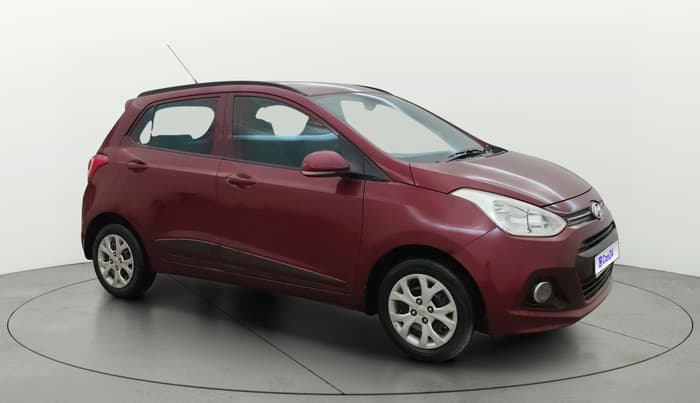 2015 Hyundai Grand i10 SPORTZ 1.2 KAPPA VTVT, Petrol, Manual, 26,180 km, Right Front Diagonal