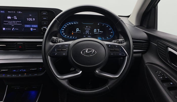 2022 Hyundai NEW I20 ASTA 1.2 MT, Petrol, Manual, 49,951 km, Steering Wheel Close Up