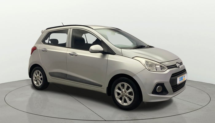 2014 Hyundai Grand i10 ASTA AT 1.2 KAPPA VTVT, Petrol, Automatic, 1,11,150 km, Right Front Diagonal
