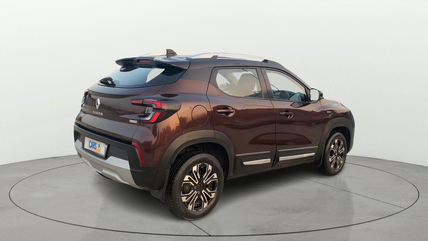 2021 Renault Kiger RXZ AMT DUAL TONE, Petrol, Automatic, 35,001 km, Right Back Diagonal