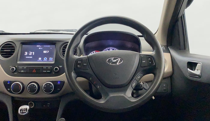 2018 Hyundai Grand i10 SPORTZ 1.2 KAPPA VTVT, Petrol, Manual, 48,040 km, Steering Wheel Close Up