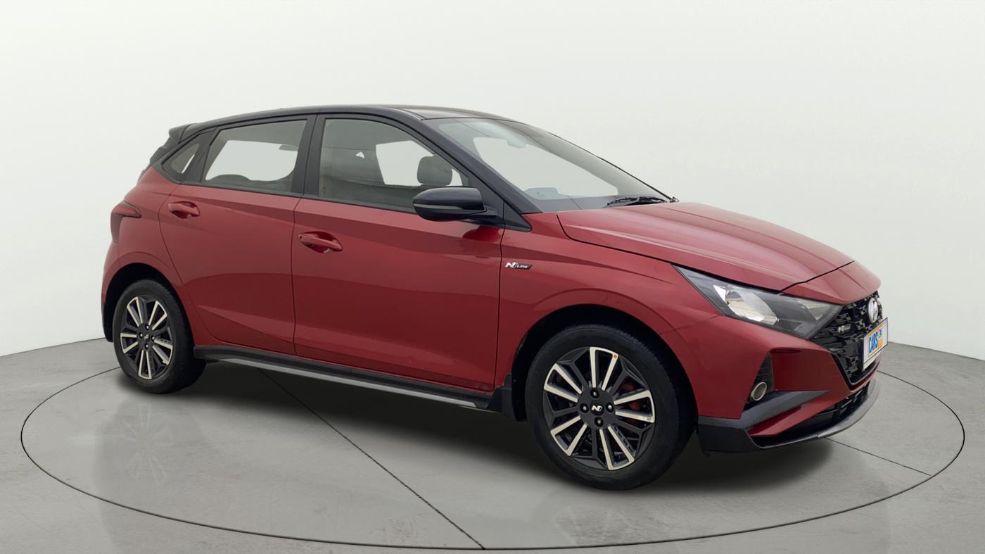 2021 Hyundai NEW I20 N LINE N6 1.0 TURBO GDI IMT, Petrol, Manual, 64,119 km, Right Front Diagonal