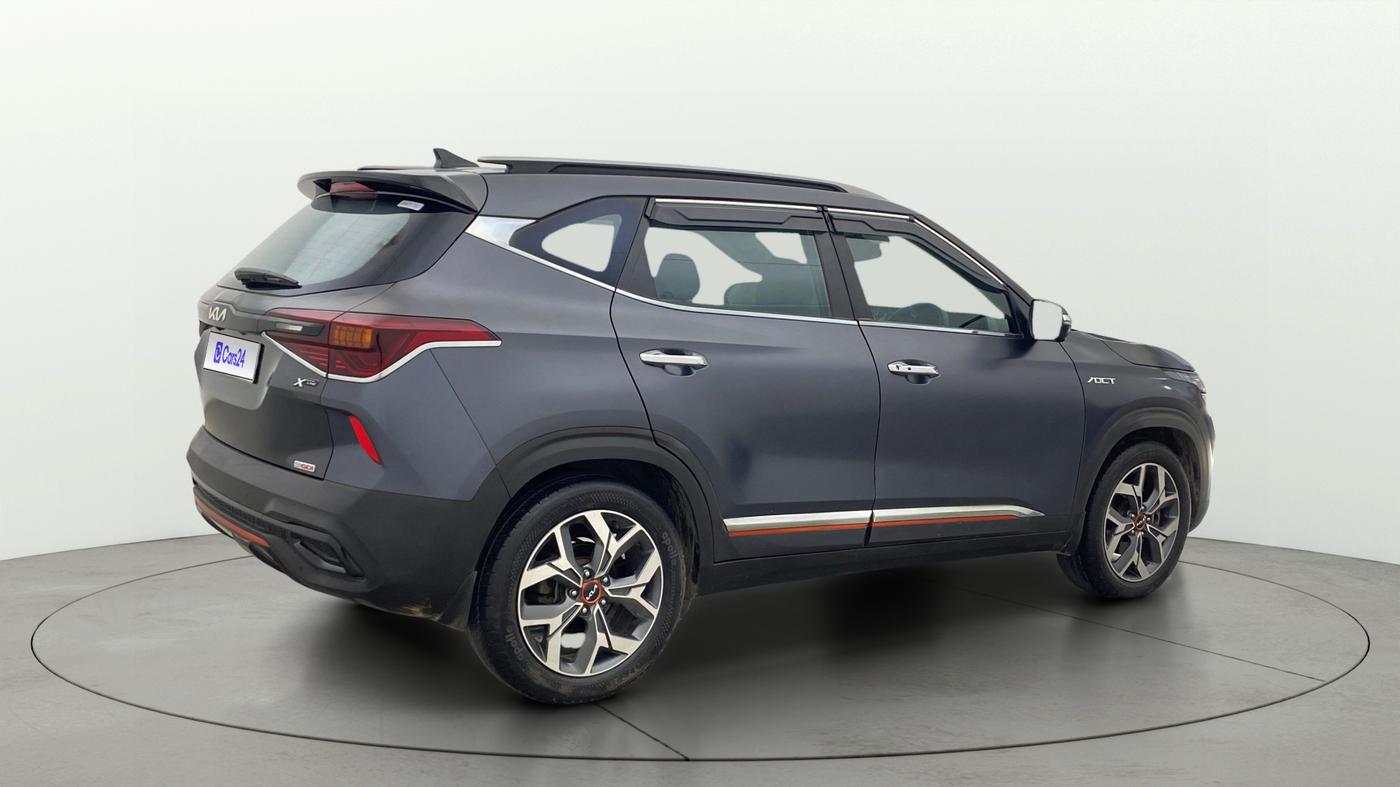 2021 KIA SELTOS X LINE 1.4 PETROL DCT, Petrol, Automatic, 42,106 km, Right Back Diagonal