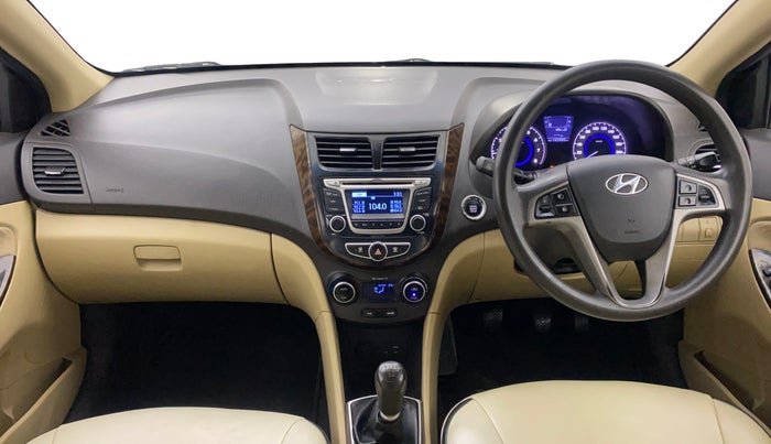 2015 Hyundai Verna FLUIDIC 4S 1.6 VTVT S(O), Petrol, Manual, 1,42,985 km, Dashboard