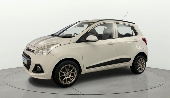 2015 Hyundai Grand i10 SPORTZ 1.2 KAPPA VTVT, Petrol, Manual, 83,606 km, Left Front Diagonal