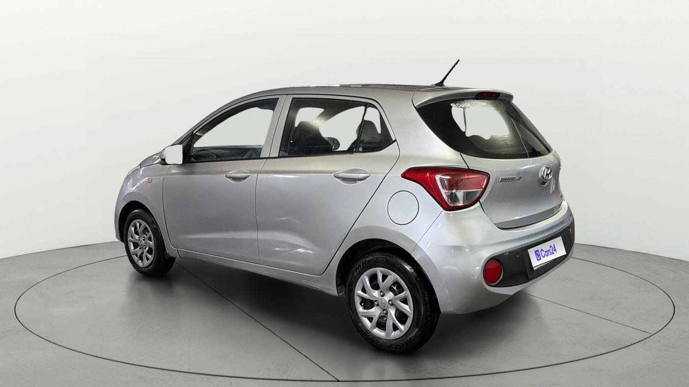 2018 Hyundai Grand i10 SPORTZ 1.2 KAPPA VTVT, Petrol, Manual, 50,689 km, Left Back Diagonal