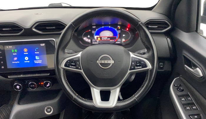 2021 Nissan MAGNITE XV PREMIUM TURBO, Petrol, Manual, 27,253 km, Steering Wheel Close Up