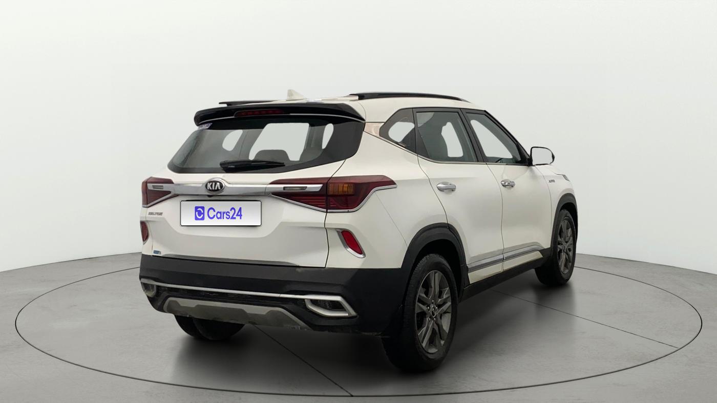 2020 KIA SELTOS HTX PLUS AT1.5 DIESEL, Diesel, Automatic, 90,273 km, Right Back Diagonal