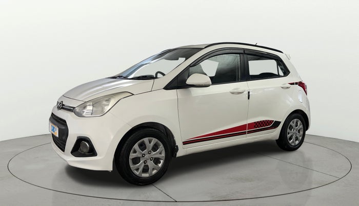 2016 Hyundai Grand i10 1.2 SPORTZ PRIME EDITION VTVT, CNG, Manual, 77,722 km, Left Front Diagonal