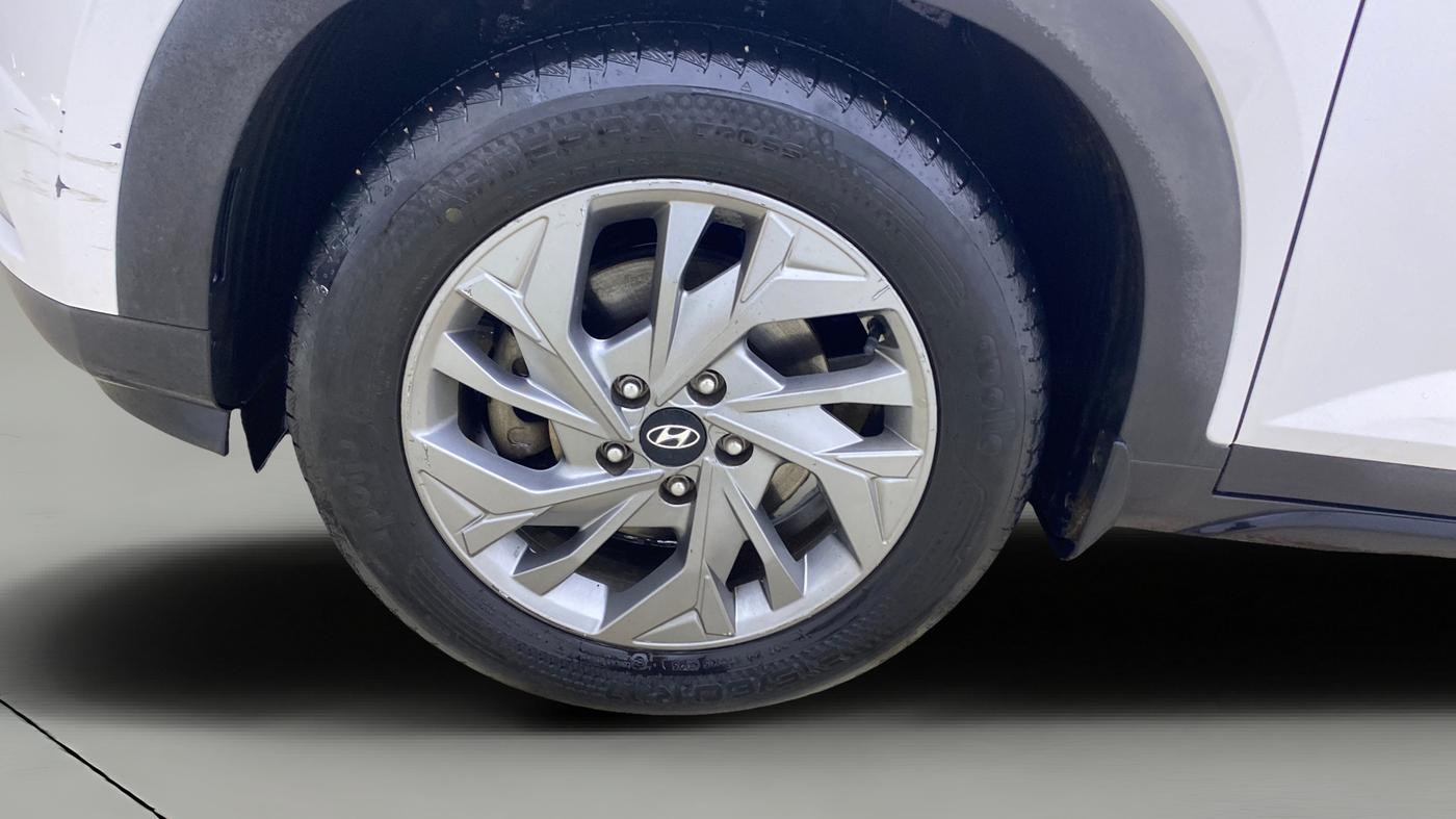 2021 Hyundai Creta SX (O) 1.4 TURBO DCT, Petrol, Automatic, 1,01,108 km, Left Front Wheel