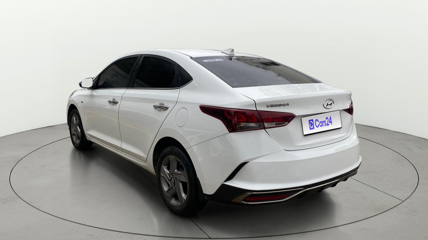 2022 Hyundai Verna SX 1.5 VTVT IVT, Petrol, Automatic, 64,150 km, Left Back Diagonal