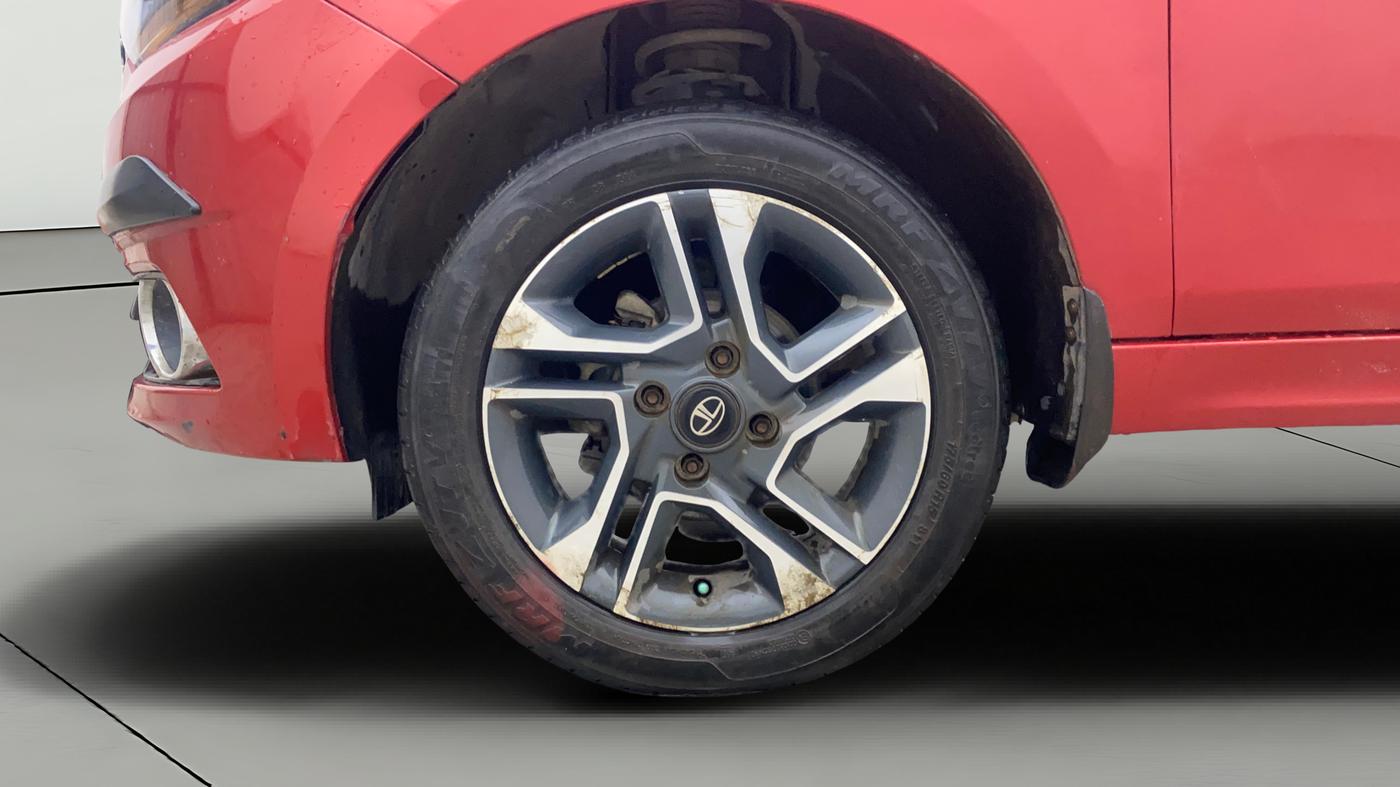 2018 Tata TIGOR XZA PETROL, Petrol, Automatic, 43,225 km, Left Front Wheel
