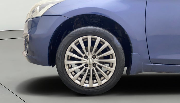 2018 Maruti Ciaz ALPHA 1.4 PETROL, Petrol, Manual, 1,22,682 km, Left Front Wheel