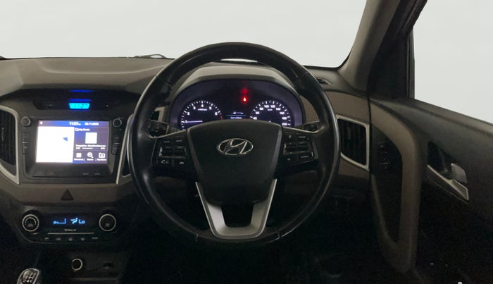 2018 Hyundai Creta SX (O) 1.6 PETROL, Petrol, Manual, 43,768 km, Steering Wheel Close Up