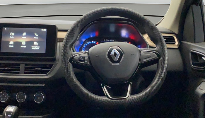 2023 Renault Kiger RXT (O) AMT, Petrol, Automatic, 9,316 km, Steering Wheel Close Up
