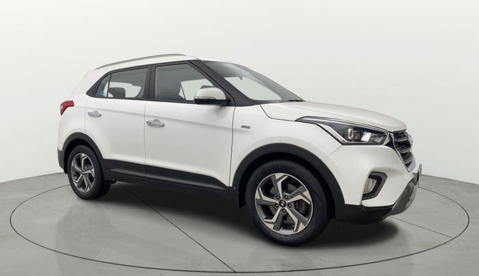 2019 Hyundai Creta SX AT 1.6 PETROL, Petrol, Automatic, 50,768 km, Right Front Diagonal