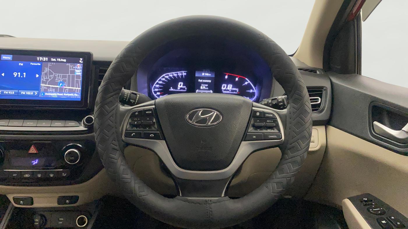 2020 Hyundai Verna SX (O) 1.5 CRDI, Diesel, Manual, 76,159 km, Steering Wheel Close Up